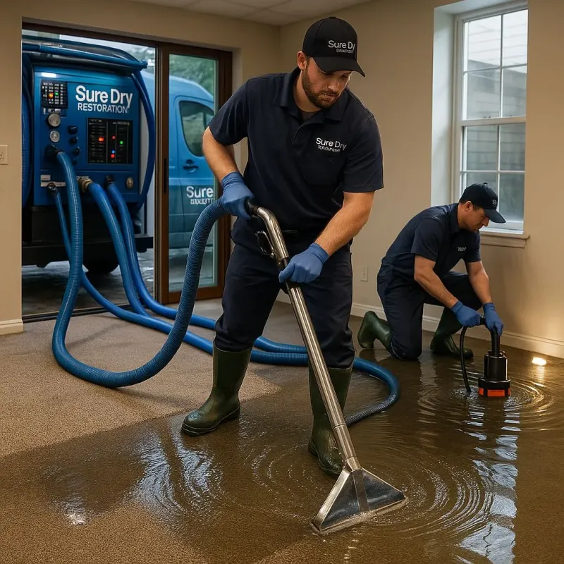 Water Extraction and Removal process in Evendale, OH